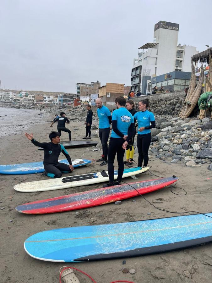 Totora Surf Hostel Huanchaco Eksteriør billede